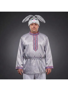 Набор Заяц, рубаха+шапка